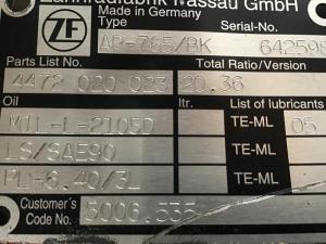 Liebherr Differential